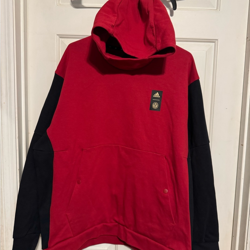 Adidas Red and Black Hoodie size 2xl. 3/26/14